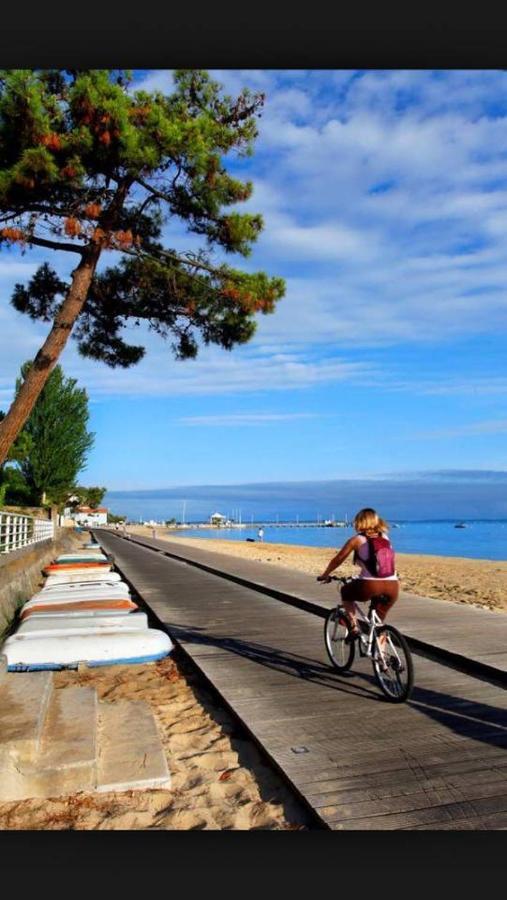 Appartement les pieds dans l eau accès direct plage Pereire, Parking gratuit ,WIFI Arcachon Extérieur photo